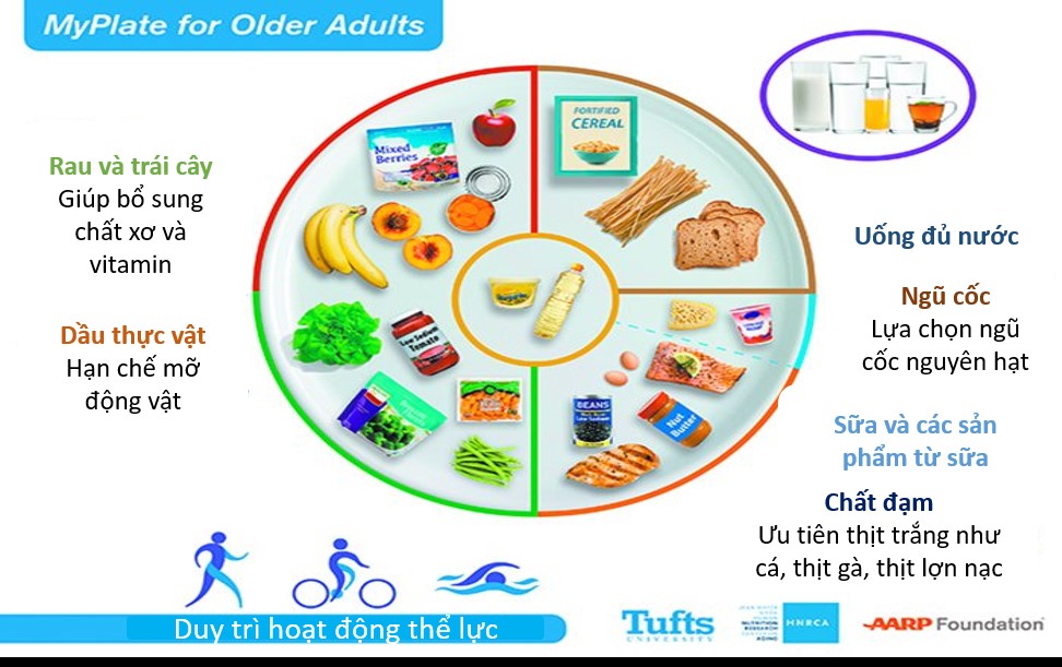 Những thực phẩm dinh dưỡng đặc biệt dành cho sức khỏe người cao tuổi